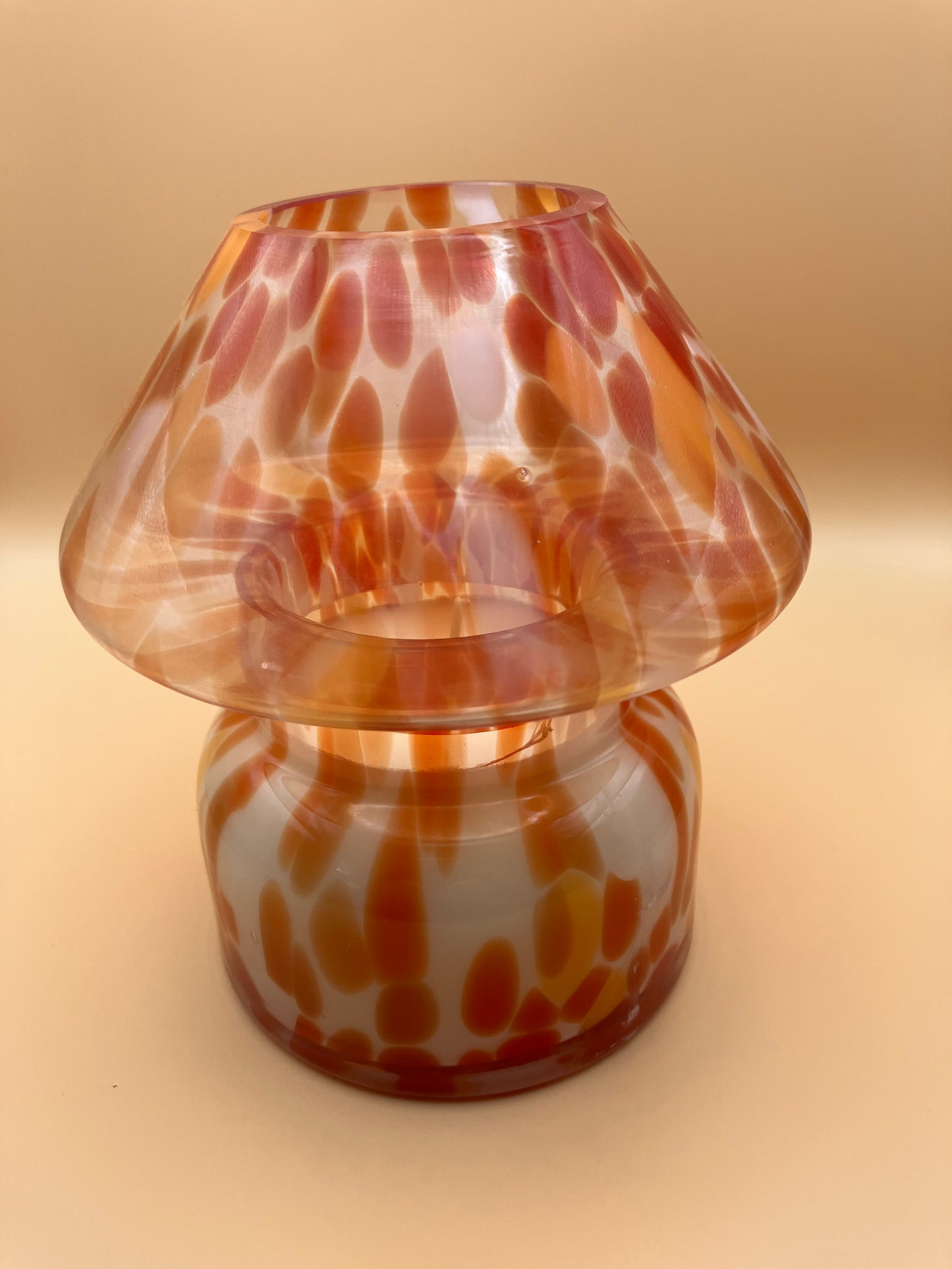 LAMP JAR BLOOD ORANGE